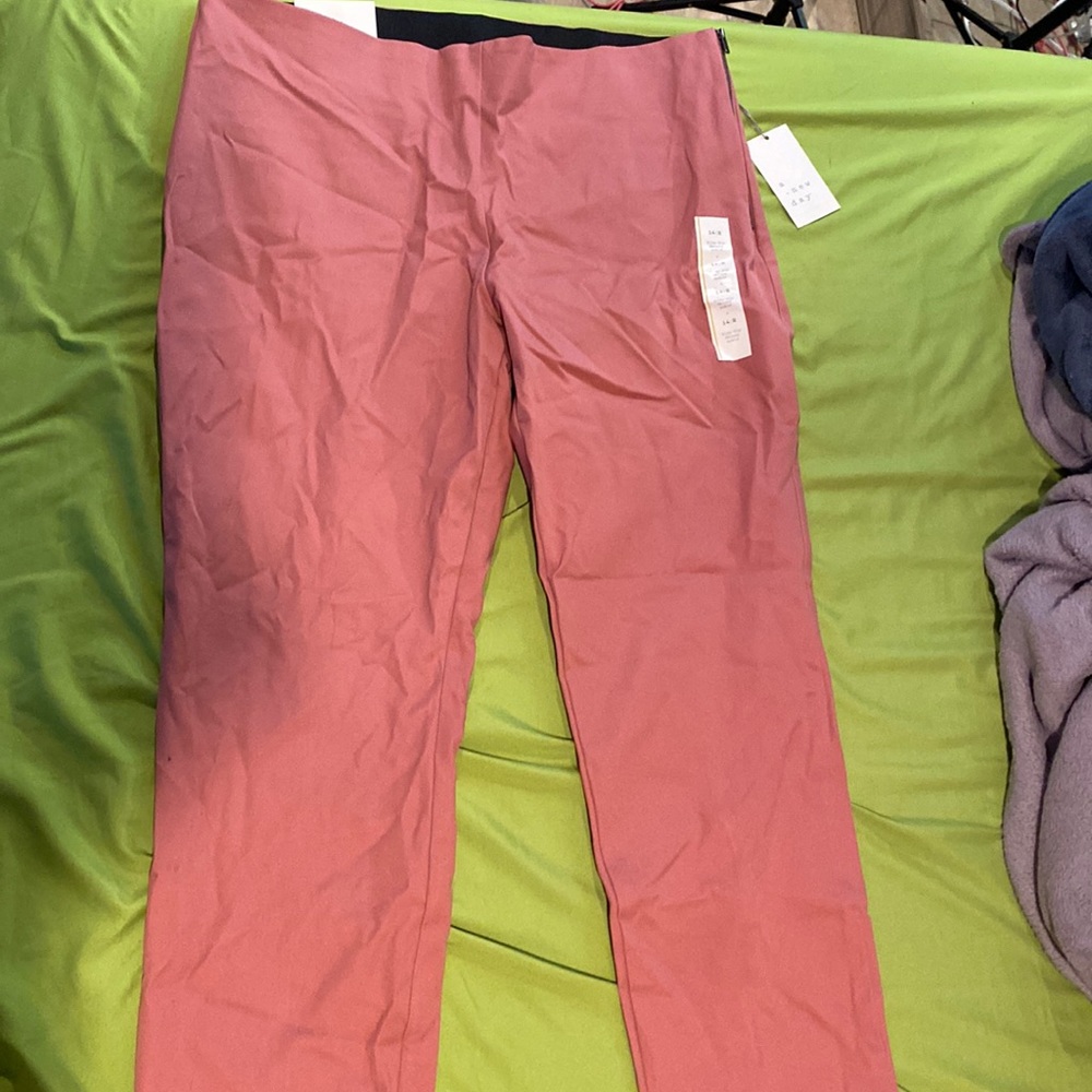 Target: size 14 regular length stretch, pink skinny ankle